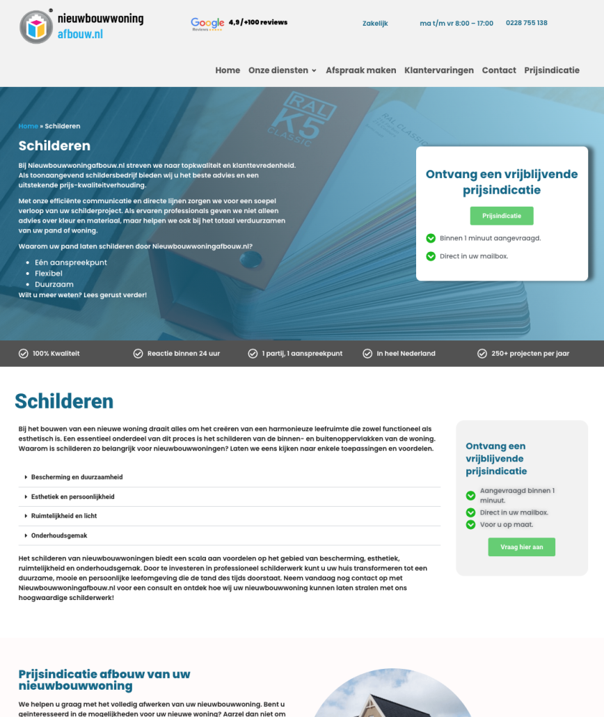 Webdesign Snel een webdesigner - Boost jouw Online Succes met onze Hulp